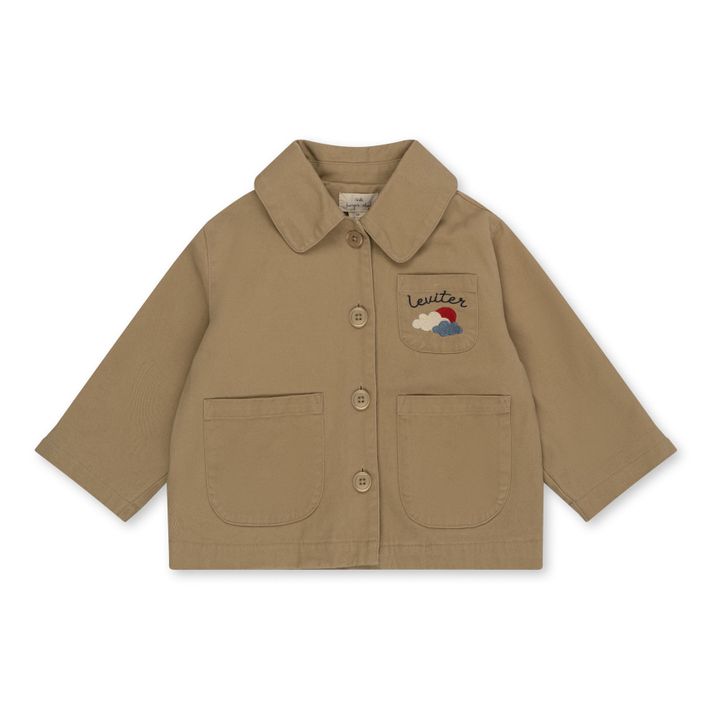Mon Worker Organic Cotton Jacket | Camel- Product image n°0
