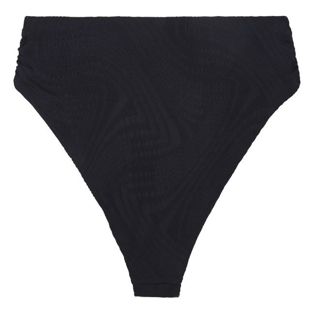 Bas de Maillot Ares Texturé | Noir