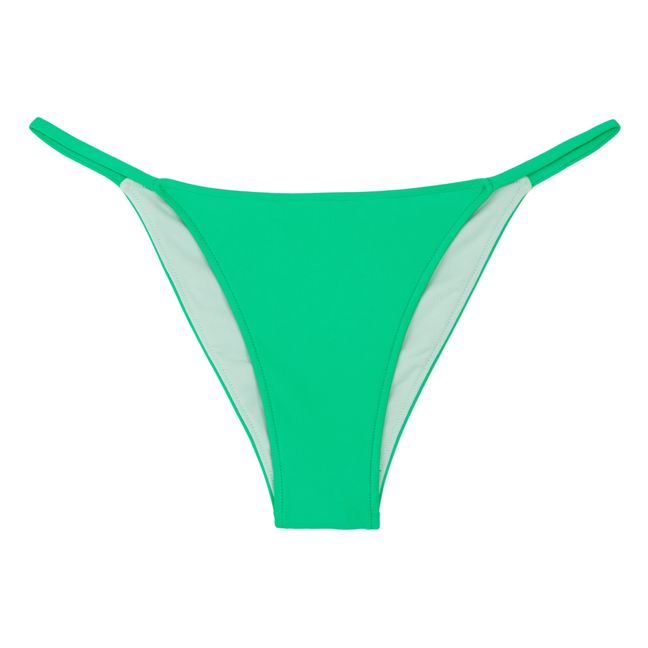 Baz Eco Lycra Bikini Bottom | Verde esmeralda