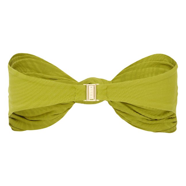 Top Bikini Hunter Texture | Verde oliva