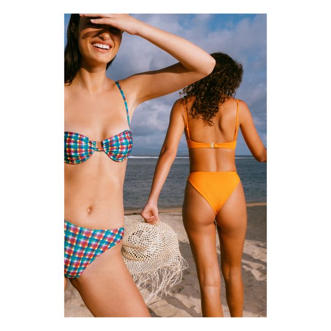Top Bikini, modello: Gabriel, eco, lycra | Arancione