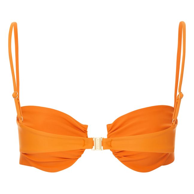 Top Bikini, modello: Gabriel, eco, lycra | Arancione