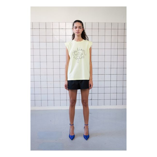 Débardeur Teri Coton Bio | Amarillo Limón