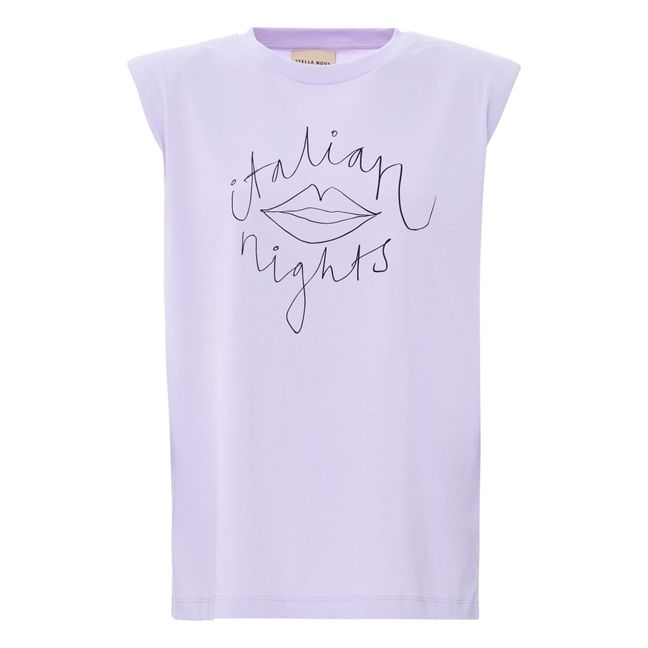 Tanktop Teri Bio-Baumwolle | Lila