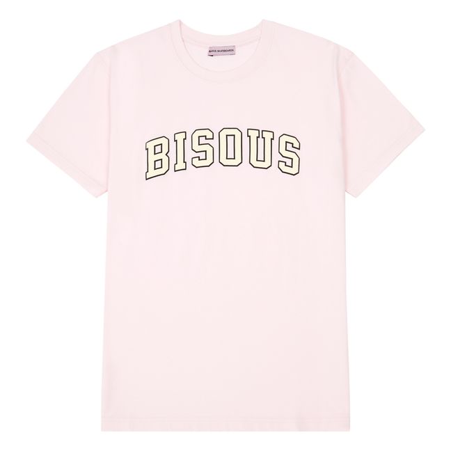 College T-shirt | Pale pink