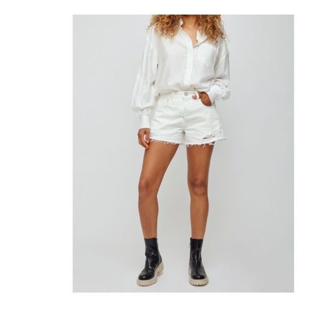 Ransomville Shorts | White