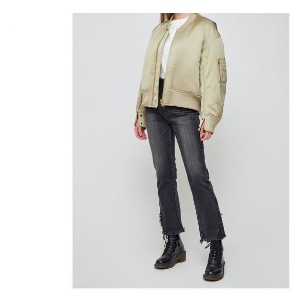 Alhambra Flare-Hi Jeans | Negro