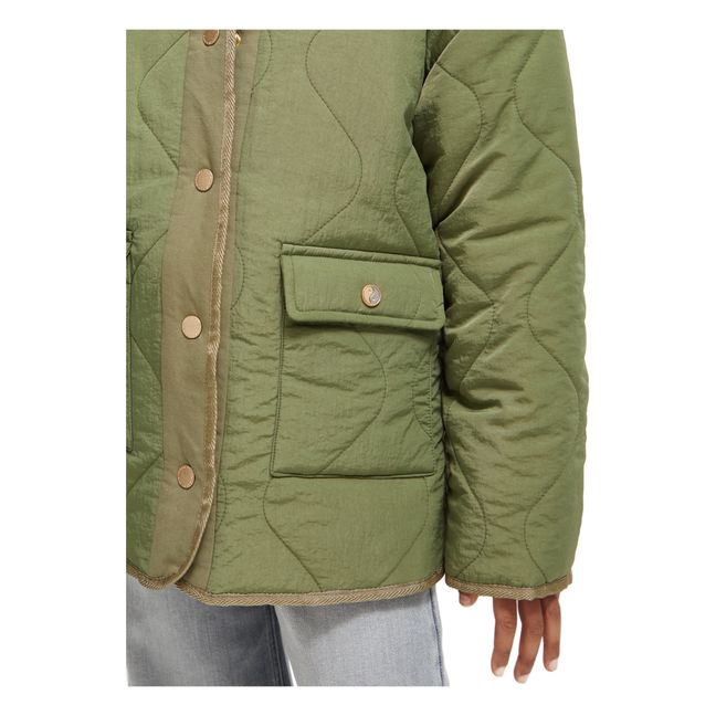 Veste Réversible | Vert kaki