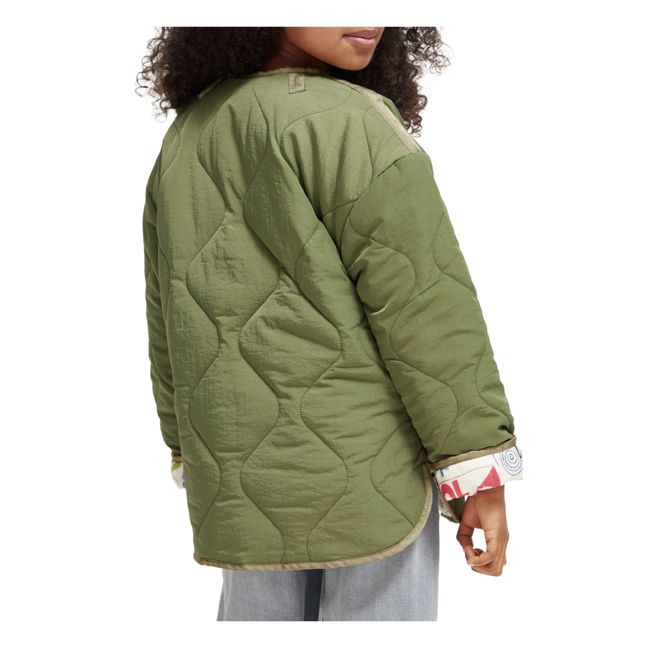 Giacca reversibile | Verde militare