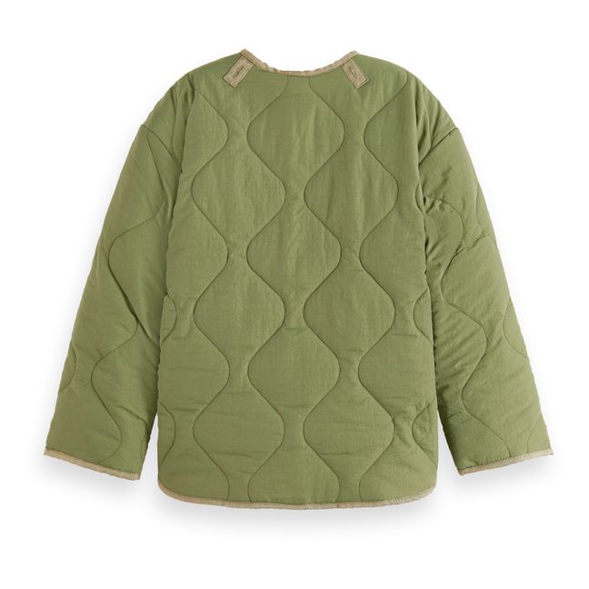 Giacca reversibile | Verde militare