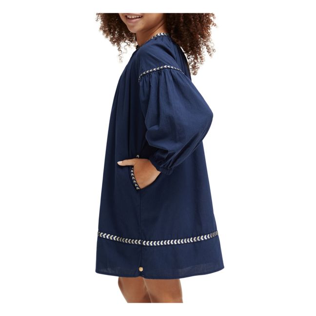Kleid  | Navy