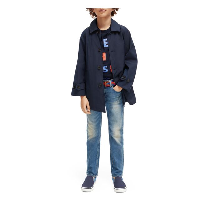 Trench Imperméable | Bleu marine