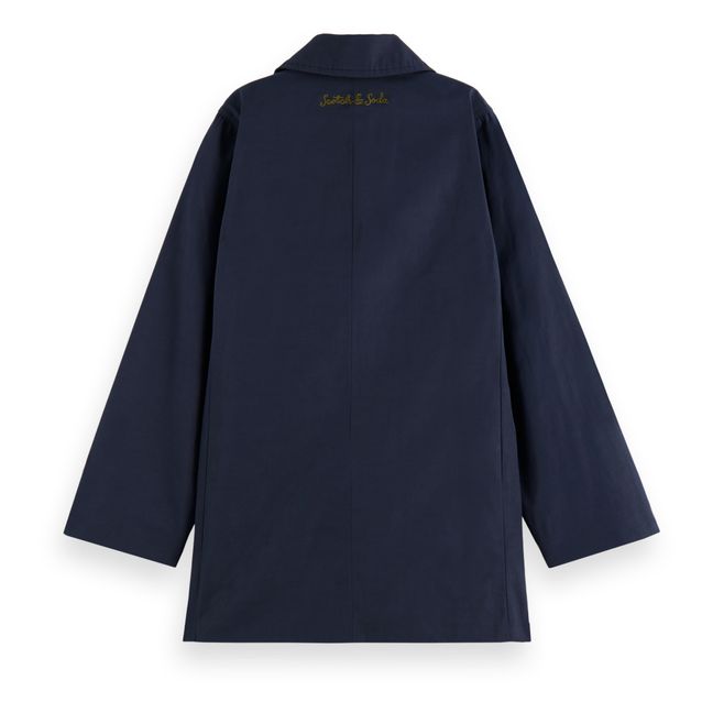 Trench Imperméable | Bleu marine