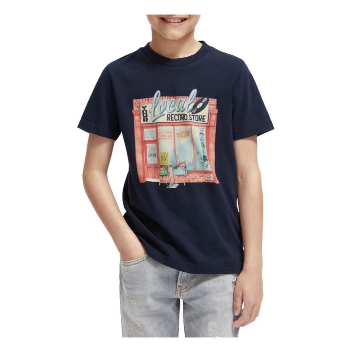 Camiseta Artwok | Azul Marino- Imagen del producto n°2