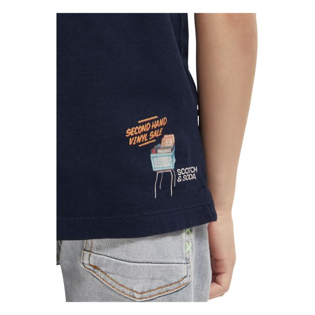 T-shirt Artwok | Bleu marine