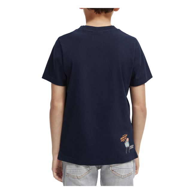 Camiseta Artwok | Azul Marino