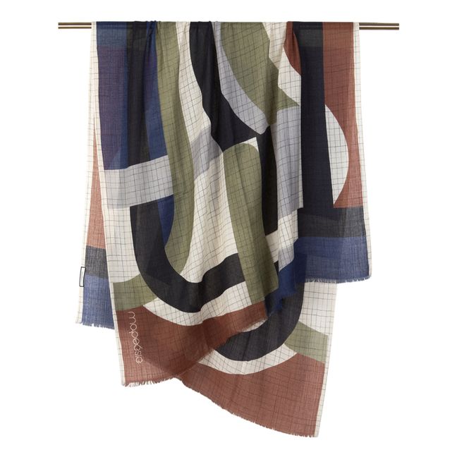 Foulard Supersonic Laine | Vert de gris