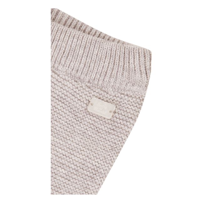 Strickleggings aus Baumwolle, Wolle und Kaschmir | Maulwurfsfarben