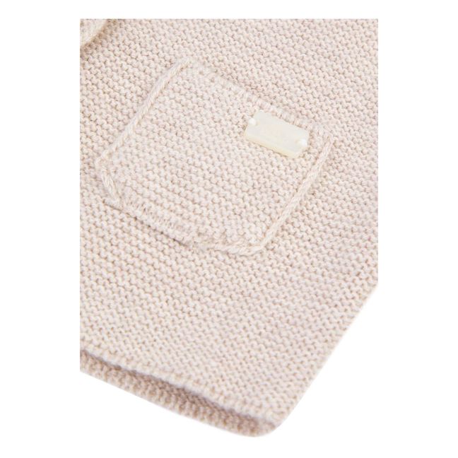 Cardigan in cotone e lana con tasche | Talpa