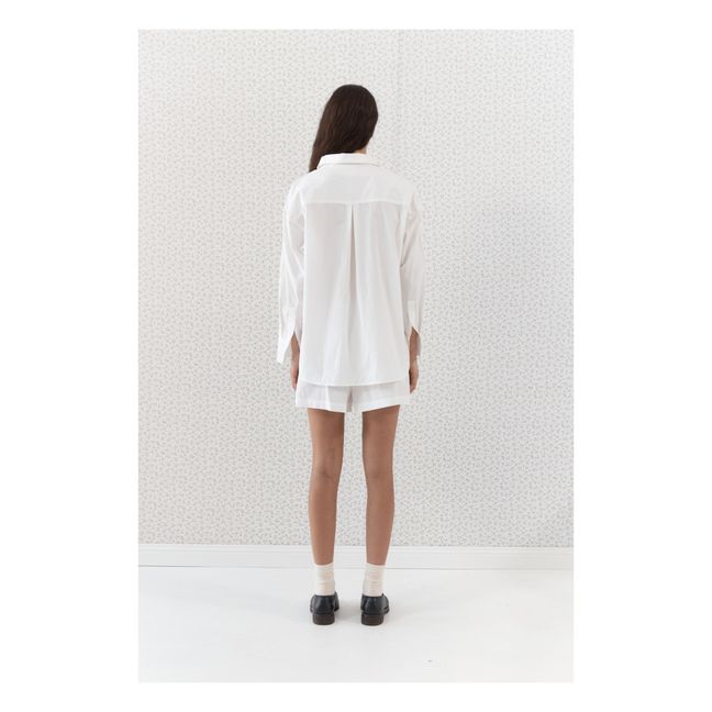 Hemd Moon Bio-Baumwolle | Weiß