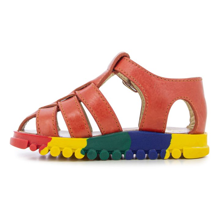 Bill Papy Sandals | Red- Product image n°3