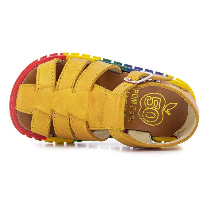 Bill Papy Sandals | Yellow- Product image n°4