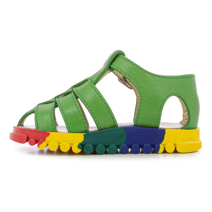 Bill Papy Sandals | Green- Product image n°3