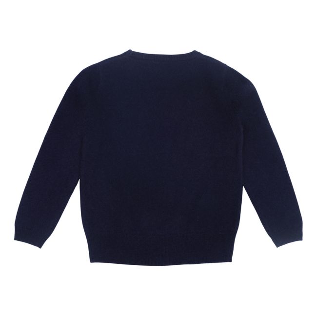 Maglia Billy in cashmere | Blu marino