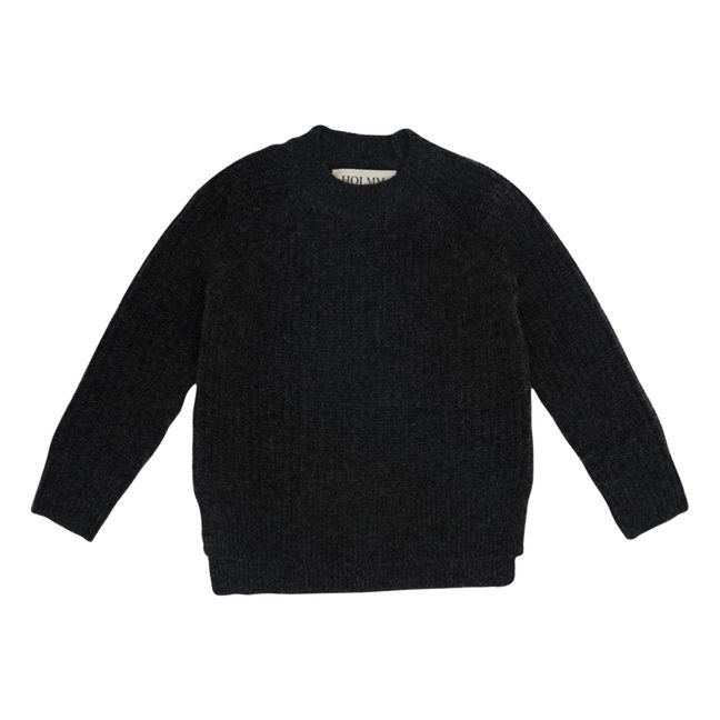 Ellis Wool Cashmere Sweater | Black