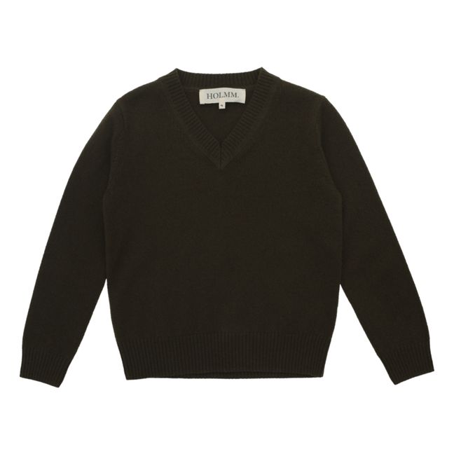 Fall Cashmere Sweater | Khaki