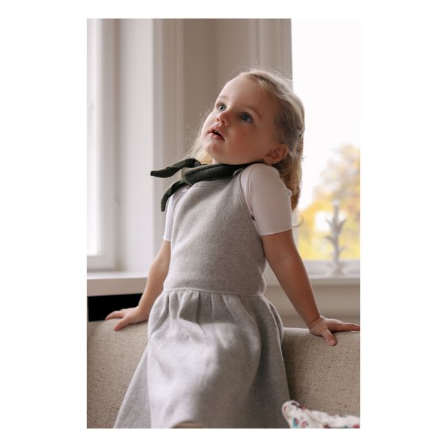 Kaya Cotton Cashmere Dress | Grey