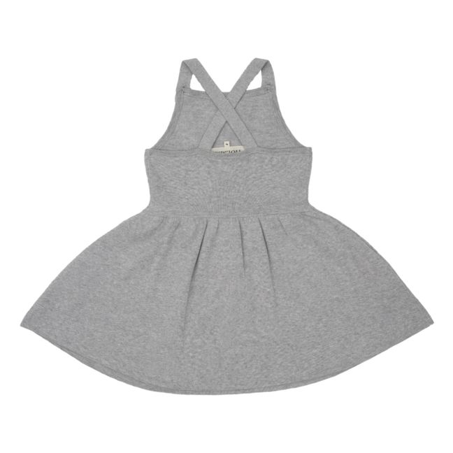Kaya Cotton Cashmere Dress | Grey