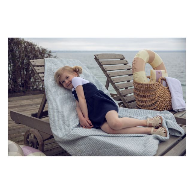Robe Coton Cachemire Kaya | Bleu marine