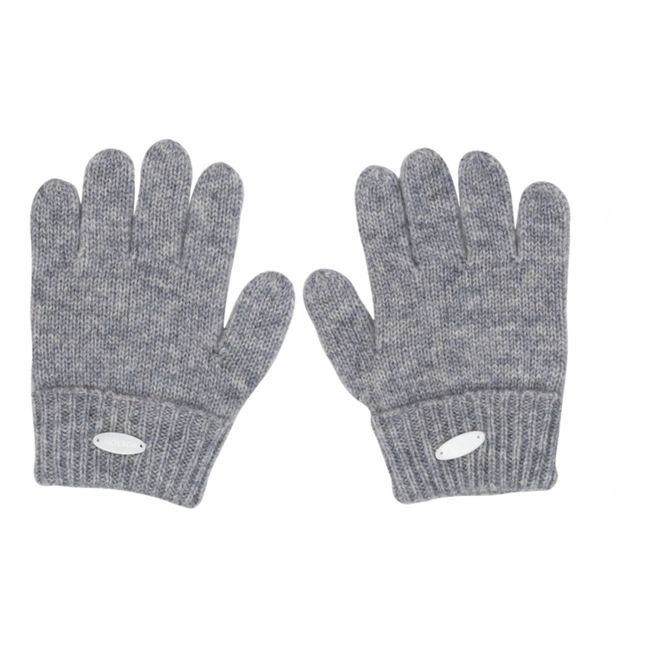 Gants Cachemire Kim | Gris Jaspeado
