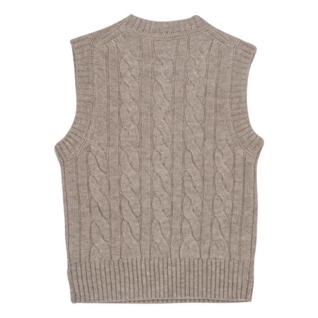 Maglione senza maniche in lana e cashmere Meri | Talpa