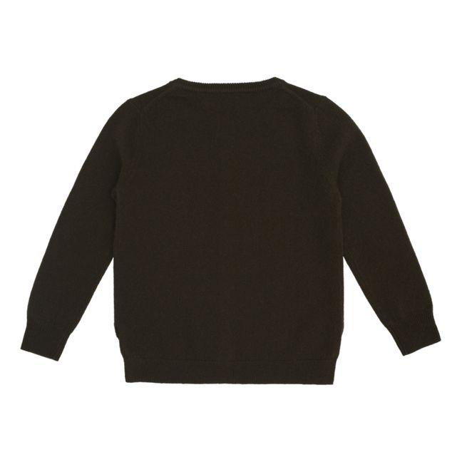 Cardigan Cachemire Molly | Vert kaki