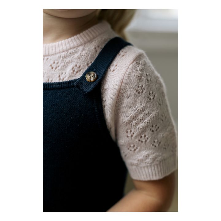 Nero Cashmere T-Shirt | Pale pink- Product image n°2