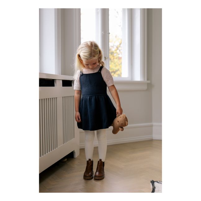 T-Shirt Cachemire Nero | Rose pâle