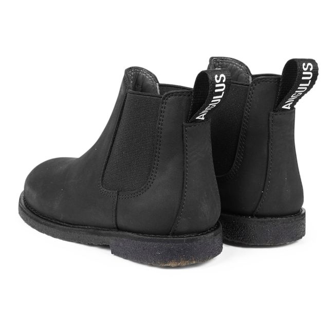 Strap Chelsea Boots | Black