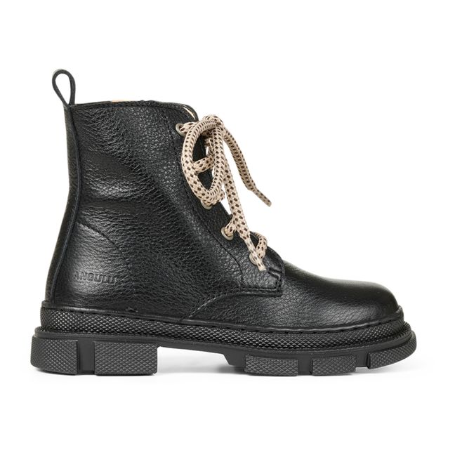 Stiefeletten Hoch Zip | Schwarz