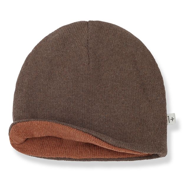 Bonnet Reversible Matière Recyclée Nick | Marron