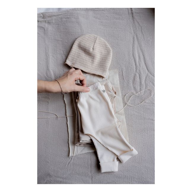 Legging Côtelé Lyocell Marcel | Crudo