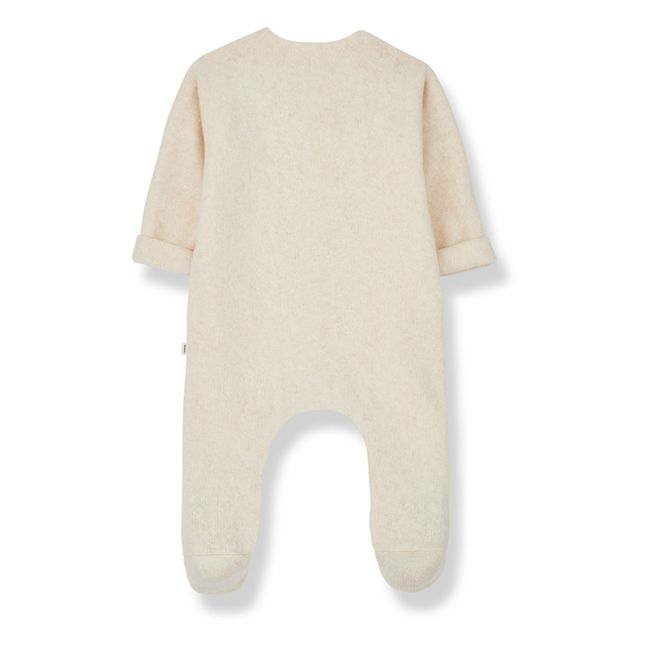 Gaetan Recycled Fibre Pyjamas | Ecru