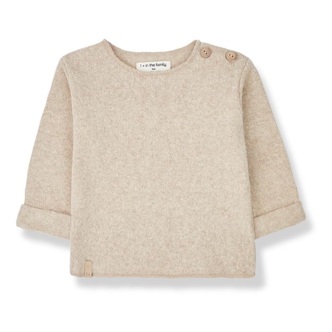 Chapin Recycled Fibre T-Shirt | Beige