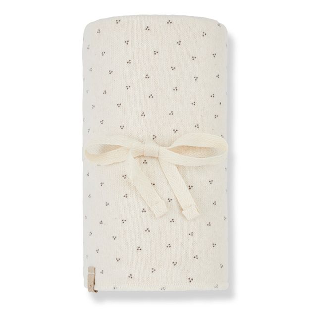 Anja Recycled Fibre Blanket | Ecru