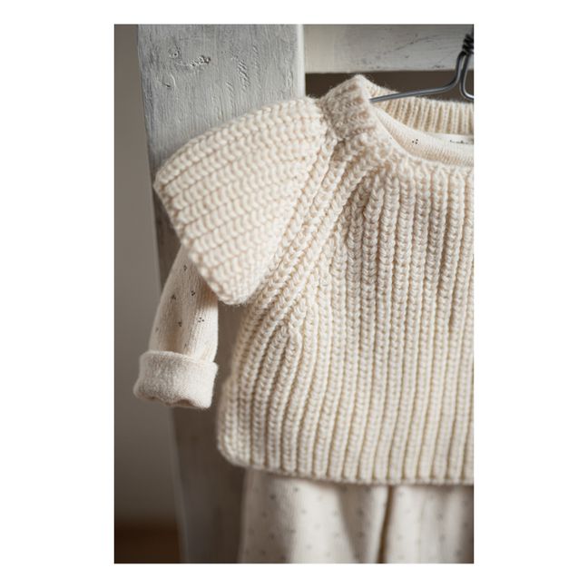Alina Recycled Fibre Pyjamas | Ecru
