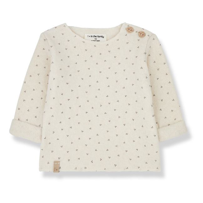 Camiseta de material reciclado Jutta | Crudo