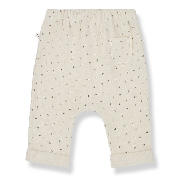Pantalones de tejido reciclado Junel | Crudo