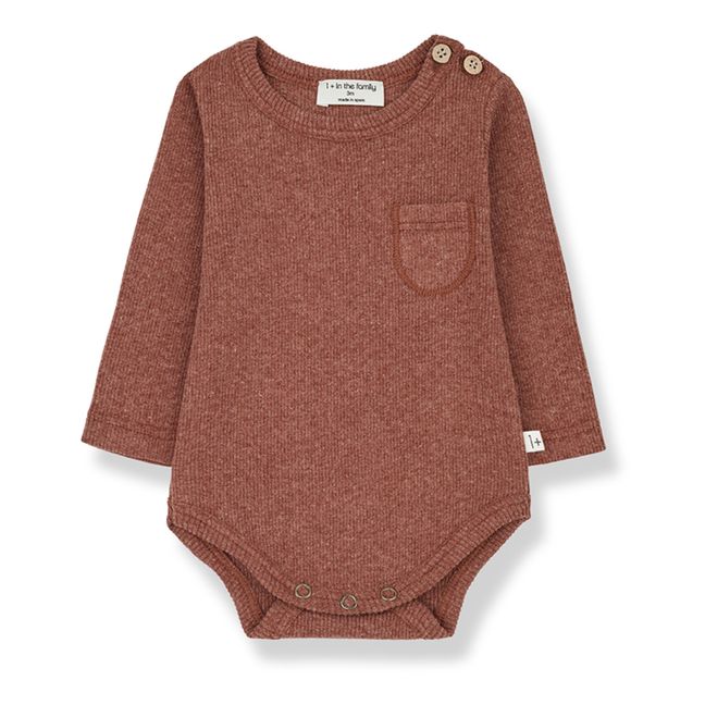 Body Côtelé Tono | Marron