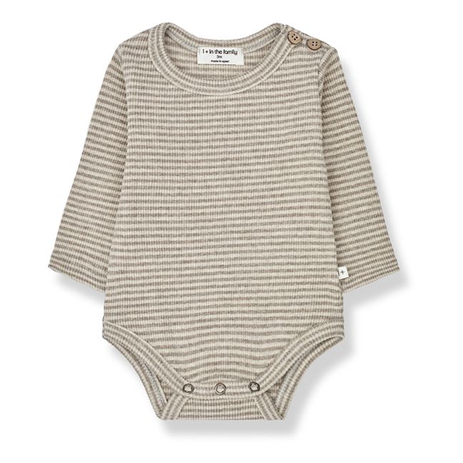 Body a righe a coste Andrey | Beige